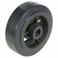 Vestil Mold on Rubber Wheel 6x2 Black WHL-MR-6X2